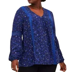 Torrid Star Celestial Blue Top